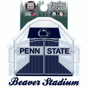 Penn State Beaver Stadium gate rugged sticker